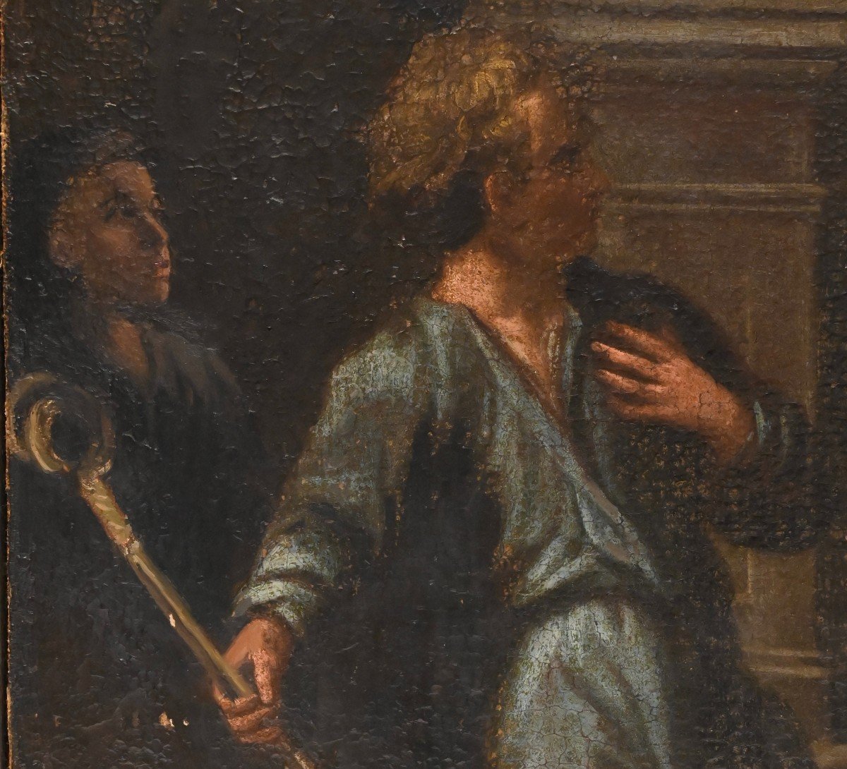 Florentine School - Presentation Of Jesus At The Temple - Italy Early 18th Century-photo-4